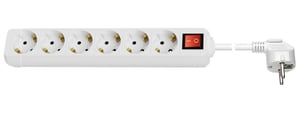 Wentronic 38845 rozgałęziacz 5 m 6 x gniazdo sieciowe Wewnętrzna Biały