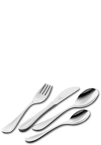 ZWILLING Filou 4-delars barnbestickset Bestickset för småbarn Silver
