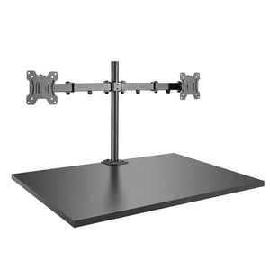 Lindy 40658 hållare/stativ för bildskärmar 71,1 cm (28") Skrivbord Svart