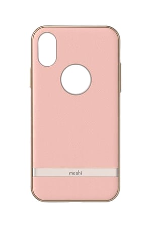 Moshi Vesta pokrowiec na telefon komórkowy 14,7 cm (5.8") Powłoka ze skóry Różowy