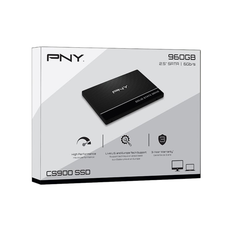 PNY CS900 960 GB 2.5" SATA III 3D TLC NAND