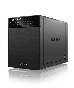 ICY BOX IB-RD3640SU3 HDD-hölje, svart, 3,5"