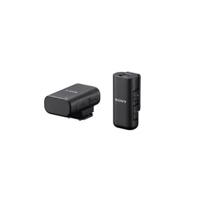 Sony ECM-W3S Czarny Mikrofon do aparatu cyfrowego