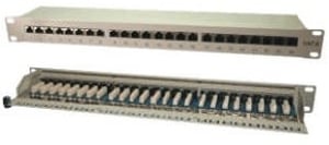 M-Cab CAT 6 Patch Panel, 24-Port