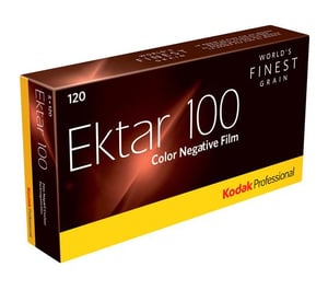 Kodak 1x5 Professional Ektar 100 120 färgnegativfilm