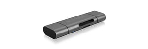 ICY BOX IB-CR201-C3 USB 3.2 Gen 1 (3.1 Gen 1) Type-C-kortläsare, antracit