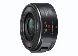 Panasonic 14–42 mm F3,5–5,6 Mirrorless-Kamera Standardobjektiv Schwarz