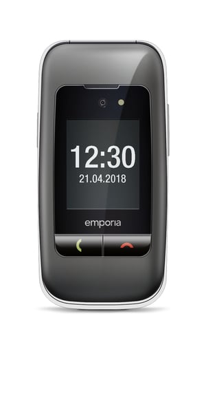 Emporia emporiaONE 6,1 cm (2.4") 80 g Szary, Srebrny Telefon dla seniora
