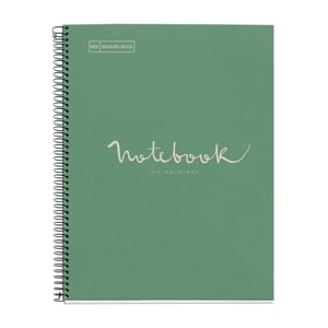 MAUL A613351 A4 notebook, 80 sheets. Green