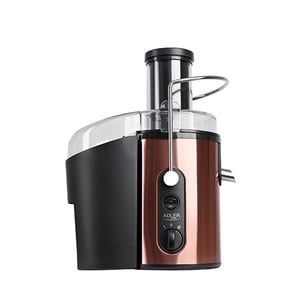 Adler AD 4123 Juicer Centrifugal Juicer 1500 W Black, Brown, Transparent
