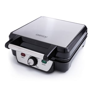 Camry Premium CR 3025 Waffle Maker, 4-slot, 1500 W, Black