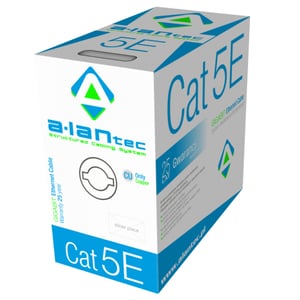 A-LAN KIU5PVC305 kabel sieciowy Szary 305 m Cat5e U/UTP (UTP)