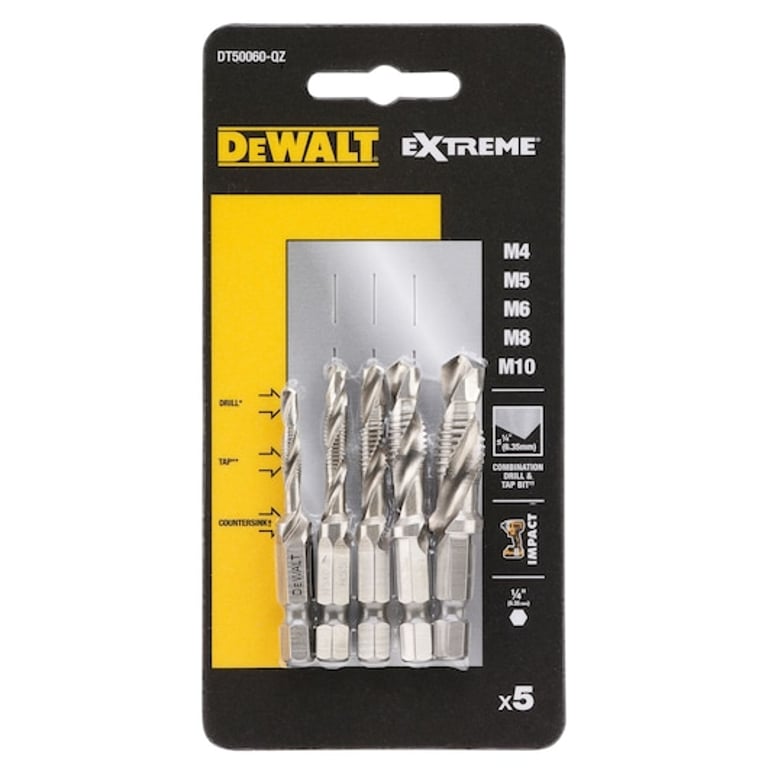DeWALT DT50060-QZ wiertło 5 szt.