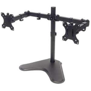 Manhattan 461559 fäste/stativ för bildskärmar 81,3 cm (32") Skrivbord Svart