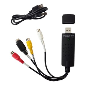 Techly I-USB-VIDEO-700TY konwerter sygnału wideo 720 x 576 px
