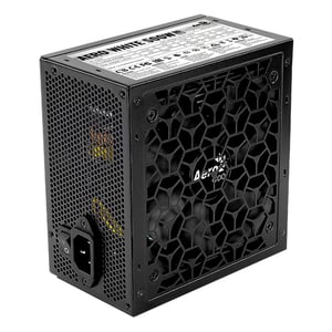 Aerocool AERO WHITE 500W Modular Power Supply, 20+4-pin ATX, Black