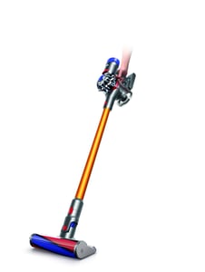Dyson V8 Absolute Standstaubsauger Akku Trocken HEPA Beutellos 0,54 l Nickel, Gelb