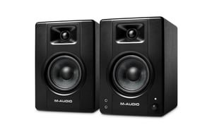 M-AUDIO BX4 Speaker, Black, Wired, 50 W
