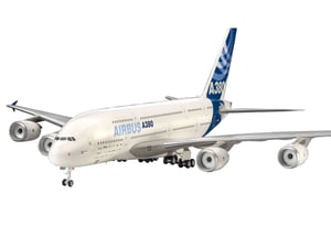 Revell Airbus A 380 Design Ny färgsättning Första flygningen