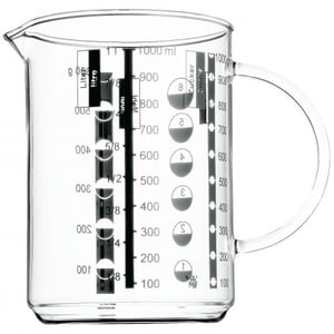 WMF 3201000744 Messbecher 1 l Glas