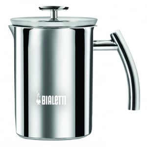 Bialetti 3990 mjölkskummare/mjölkvärmare Manuell elektrisk mjölkskummare Rostfritt stål