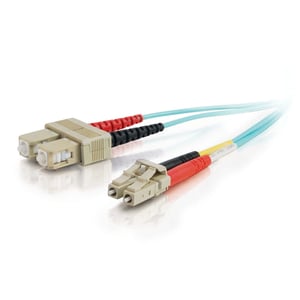 C2G 85532 InfiniBand-/fiberoptisk kabel 2 m LC SC OFNR Turkos