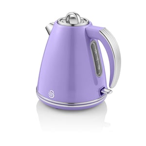 Swan Retro Electric Kettle 1.5 L 3000 W Purple