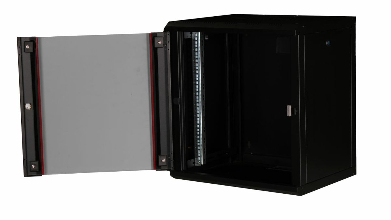 Equip EPM-12-6045-B-CBAA stojak 12U Szafa wisząca Czarny