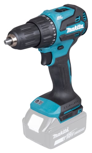 Makita DHP490Z wkrętak zasilany/zakrętark udarowy 1900 RPM Niebieski, Czarny