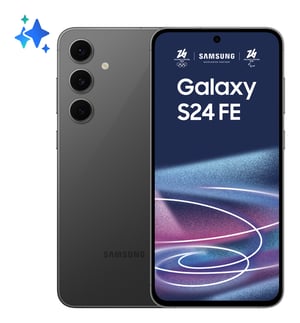 Samsung Galaxy S24 FE 17 cm (6.7") Dual SIM Android 14 5G USB Type-C 8 GB 128 GB 4700 mAh Grafitgrå