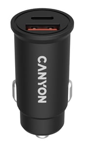 Canyon С-20B03 Digitalkamera, GPS, MP3, MP4, Mobiltelefon, Palmtop, tragbare Spielkonsole, Smartphone, Tablet Schwarz Zigarettenanzünder Schnellladung Automatisch