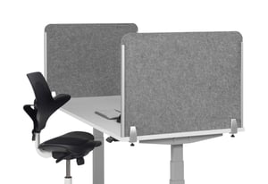 BakkerElkhuizen BE Safety Screen, Light Gray
