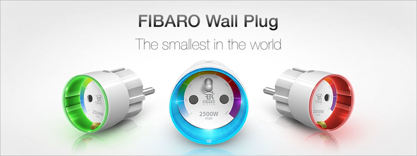 Fibaro FGWPE-102 inteligentne gniazdka Biały