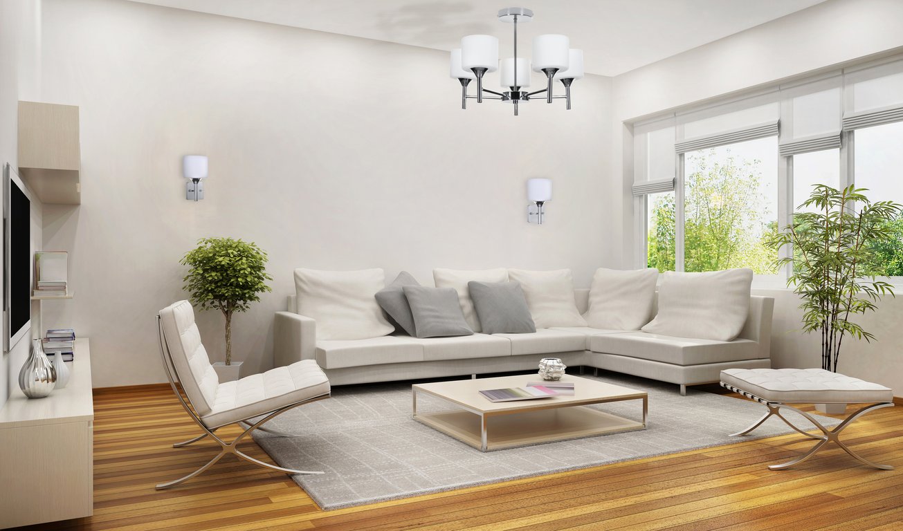 Activejet Żyrandol klasyczna lampa sufitowa wisząca MIRA Chrom 5xE27 do salonu