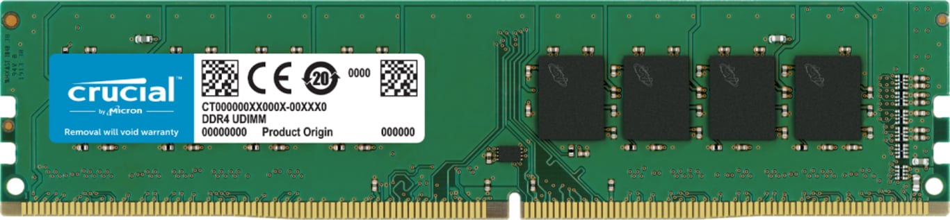Crucial DDR4 64GB(32GB×2) CT32G4DFD832A Crucial 64GB Kit (2 x 32GB) DDR4-3200 UDIMM