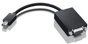 Lenovo 03X6402 0.172 m mini-DisplayPort to VGA Black