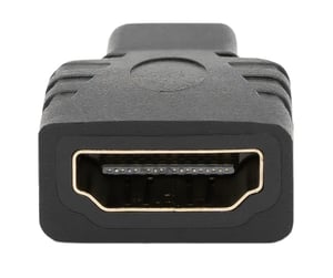 ProXtend HDMIF-MCHDMI-Adapter für HDMI-Kabel Typ A (Standard) und HDMI-Kabel Typ D (Micro), schwarz