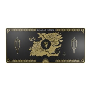 Lexip HBO Game of Thrones - Lannister Edition Gaming Mouse Pad Black, Yellow