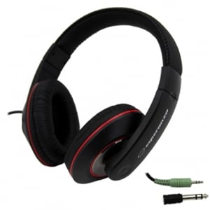 Esperanza EH121 hörlurar/headset, trådbundna, in-ear, musik, svart