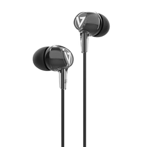 V7 HA220 hörlurar/headset Sladdanslutna In-ear Samtal/Musik/Sport/Vardag Svart