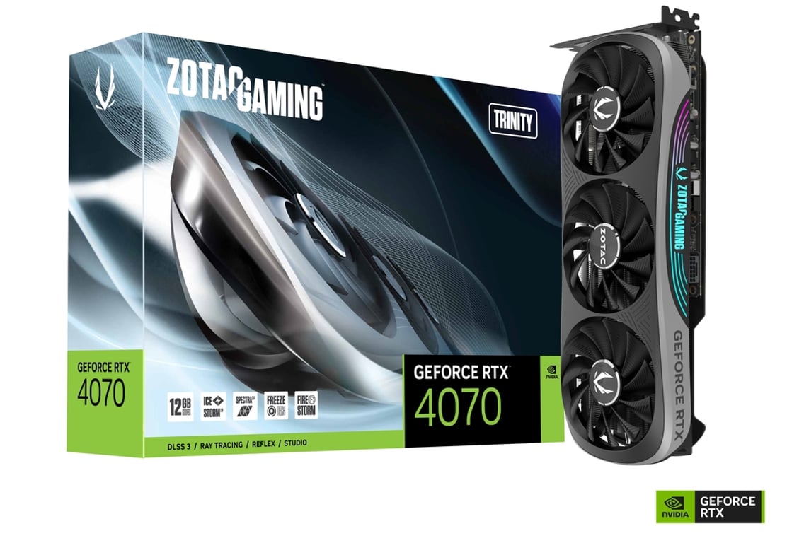 Zotac GeForce RTX 4070 Trinity NVIDIA 12 GB GDDR6X