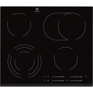 Electrolux EHF6547FXK Kochfeld Schwarz Einbau 4 Kochzonen