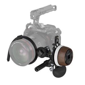 SmallRig Follow Focus F60 Fokusmotor Svart, Trä Aluminium, Polycarbonat (PC), Polyoxymetylen (POM), Trä 1 st. Standard Φ15 mm stång
Standard 0,8 MOD-objektiv- och fokusring, M0,8-65T-kugghjul (ID: 3200) och M0,8-38T-kugghjul (ID: 3285)
Standardjoystick och