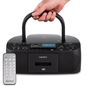 MEDION 50079328 radio, personlig, digital, svart