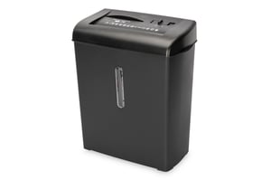 Digitus Aktenvernichter X7CD, geeignet zum Vernichten von CDs, DVDs und Kreditkarten