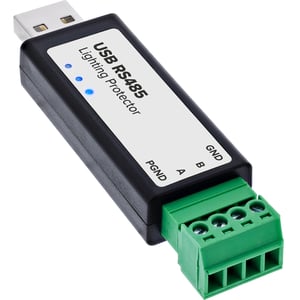 InLine 33307E konwerter szeregowy/repeater/izolator USB 2.0 RS-232 Czarny
