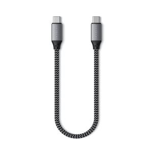 Satechi ST-TCC10M kabel USB USB 3.2 Gen 2 (3.1 Gen 2) 0,25 m USB C 0,48 Gbit/s 100 W Szary
