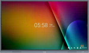 Viewsonic IFP7533-G skyltningsskärm Interaktiv platt skärm 190,5 cm (75") LCD 350 cd/m² 4K Ultra HD Svart Pekskärm Inbyggd processor Android 11