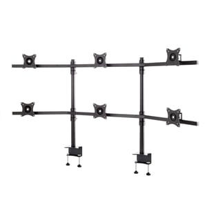 Edbak SV17 Monitor Mount / Stand, 68.6 cm (27"), Desk, Black