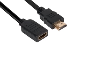 CLUB3D High Speed HDMI™ 2.0 4K60Hz Verlängerungskabel 3 m / 9,8 ft Stecker/Buchse